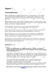 AS | Virksomhedsanalyse | VØ opgave