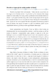 Tonen på de sociale medier | Analyserende artikel