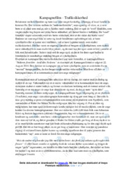 Trafiksikkerhed | Kampagnefilm