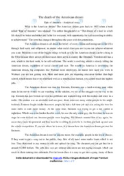 Epic of America | Analytical essay