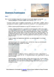 Eksamens Projektopgave | Matematik