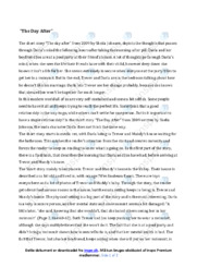 The Day After | Analytical essay