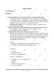 Eksportvirksomhed og international virksomhed | Noter