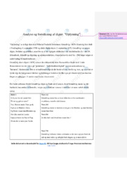 Oplysning | Analyse og fortolkning