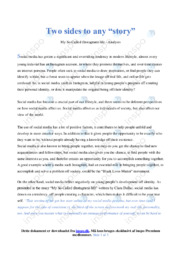 My So-Called (Instagram) life | Analysis