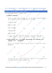 Eksponentielle Sammenhænge | Matematik