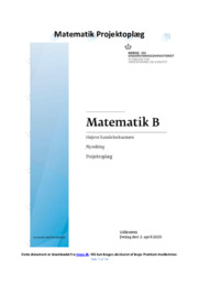 Øresundsregionen | Matematik projektoplæg