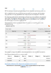 DSV | Noter i Erhvervsøkonomi | Over 3 sider