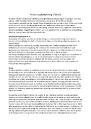 Skrald | Analyse og fortolkning