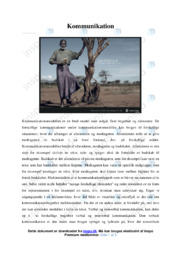 Kommunikation | Essay