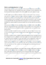 Le Freak | Analyse | Tine Høeg