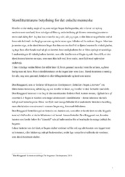 Skønlitteraturens betydning for det enkelte menneske