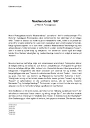 Naadsensbrød | Analyse | Henrik Pontoppidan