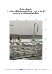 Oxidation af Alkoholer | Biologi