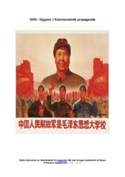 Kommunistisk propaganda | SO5 | DHO