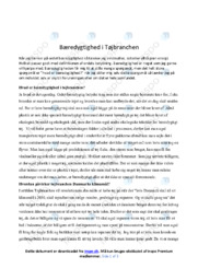 Bæredygtighed i Tøjbranchen | Essay