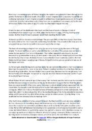 Black boy | Analyse | Richard Wrights