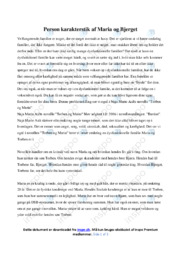 Maria og Bjerget | Analyse | Naja Marie Aidt