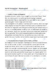 Naadsensbrød | Novelle analyse