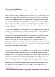 Vangede billeder | Analyse | Dan Turèll