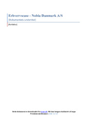 Nobia Danmark AS | Erhvervscase