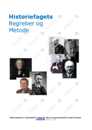 Historiefagets Begreber og Metode | Historie Noter
