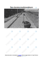 Den danske modstandskam | Opgave