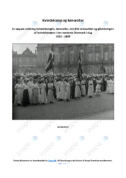 Kvindekamp og kønsroller | Opgave