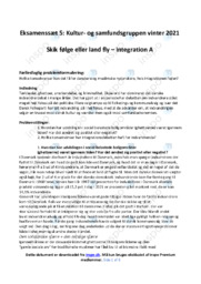 Skik følge eller land fly | Samfundsfag