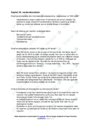 Kapitel 24, verdenshandelen | Noter International Økonomi