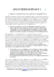 Forskellen på administrative & økonomiske miljøpolitiske… | IØ