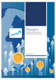 Makroøkonomisk projekt | Opgave