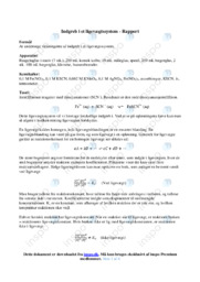 Indgreb i et ligevægtssystem | Rapport