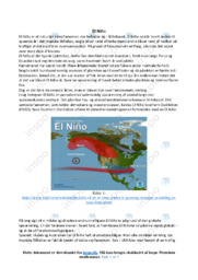El Niño | Opgave
