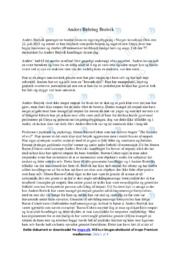 Anders Breivik | Psykologi