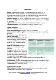 Dansk politik | Samfundsfags opgave