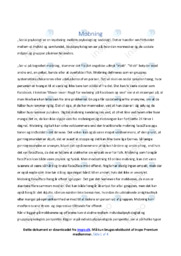 Mobning | Social psykologi | 10 i karakter