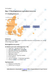Betalingsbalance og konkurrenceevne | Noter