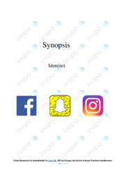 Identitet & sociale medier | Synopsis | Noter