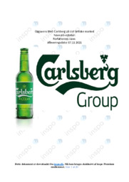 Carlsberg på det britiske marked | SRP