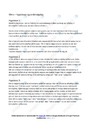 Klima | Hypoteser og undersøgelse