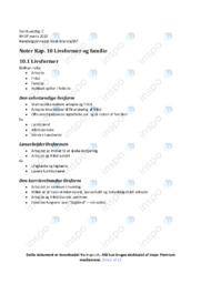 Livsformer & Familie | Noter Samfundsfag