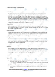 Vælgeradfærd og Politikerlede | Noter Samfundsfag