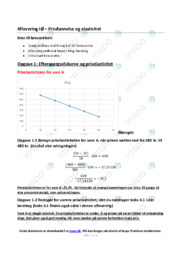 Prisdannelse og elasticitet | International Økonomi