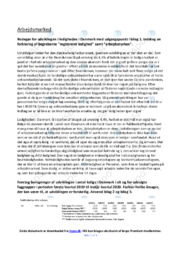 Arbejdsmarked | Noter International Økonomi