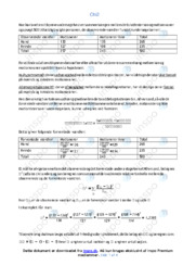 Chi2 test | Matematik opgave | Noter