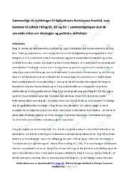 Københavns Kommunes | Noter Samfundsfag