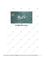 Opgave 1-6 | Matematik Aflevering