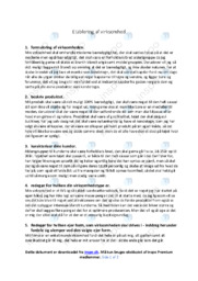 Etablering af virksomhed | Analyse