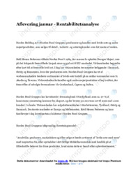 Nordex Holding AS | Analyse